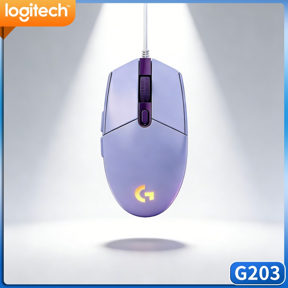 Logitech Mouse G203 - Logitech G203 Kablolu Oyun Mouse'u RGB