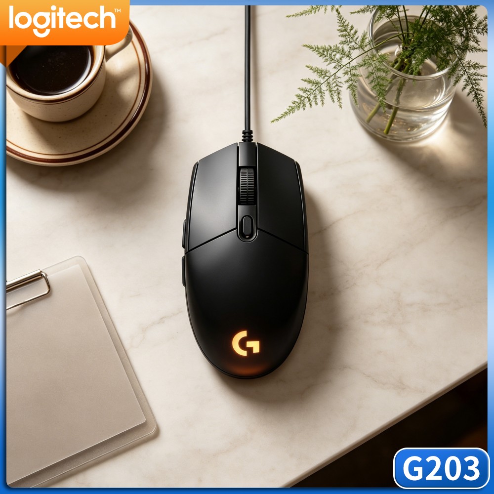 Logitech G203 Kablolu Oyun Mou - Logitech Mouse G203 incelemesi ve fiyatı